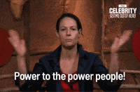 power people GIF by I'm A Celebrity... Get Me Out Of Here! Australia