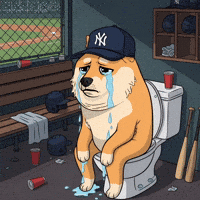 Sad New York Yankees GIF by Doge Pound