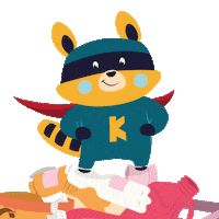 Super Man Cartoon Sticker by Kaufland