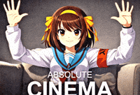Suzumiya Haruhi Sticker GIF