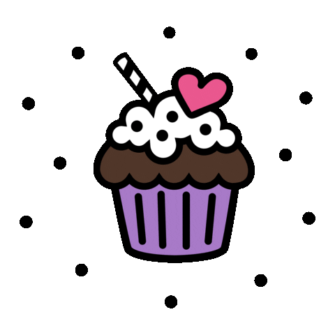 Chocolate Cupcake Sticker by bilou