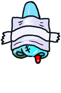 Nose Nosebleed Sticker by Originals
