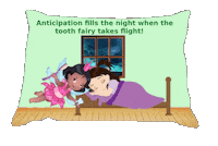 Tooth Fairy Love Sticker