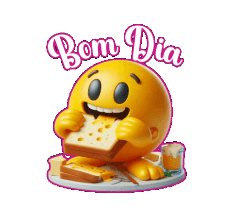 Bom Dia Emoji Sticker by Atelier das Arteiras