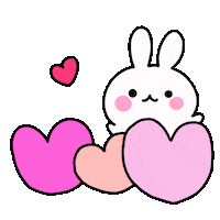 Easter Bunny Love Sticker by Mother Pop
