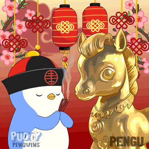 恭喜发财 Chinese New Year GIF by Pudgy Penguins