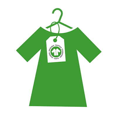 Dress Gots Sticker by Global Organic Textile Standard