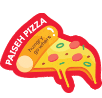 HungryGoWhereSG food pizza yummy hungry Sticker