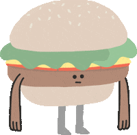 Hungry Fast Food Sticker by martigarces