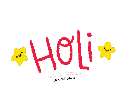 lachicaclau_ giphyupload hello hi hola Sticker