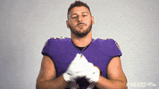 Football Shrug GIF by Baltimore Ravens