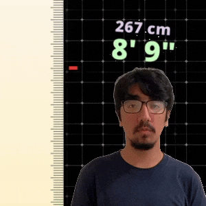 8' 9"
