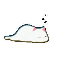 moonandace love cat hungry wink Sticker