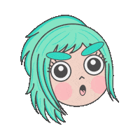 Girl Reaction Sticker