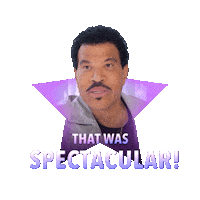 Lionel Richie Wow Sticker by American Idol
