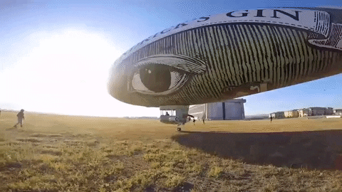 Take Off Fly GIF by HENDRICK'S GIN