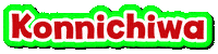 Konnichiwa Hello Sticker by HangryPetz