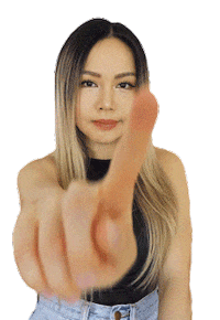 ChloeTing nope nah stop it chloe ting Sticker