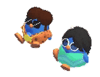Fishoffortune pengu disco fish of fortune disco trail Sticker