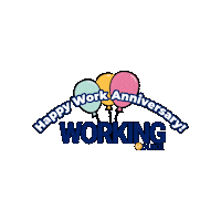 WorkingatDuke work anniversary happy work anniversary workingduke working at duke Sticker