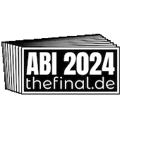 Party Abi Sticker by The Final