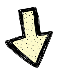 Arrow Sticker