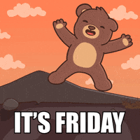 Teddy Bear Friday GIF by BEARISH