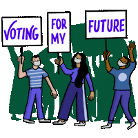 Election Georgia Sticker by Creative Courage