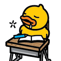 bduckofficial cute sleep emoji shock Sticker