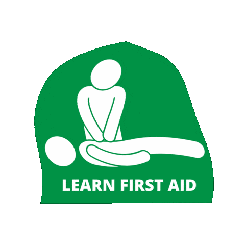First Aid Hero Sticker by Kate Ball