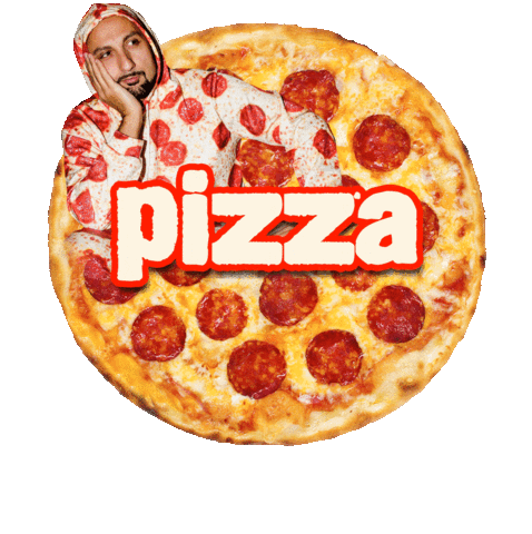 Pizza Is Life Sticker by DJ Mosaken