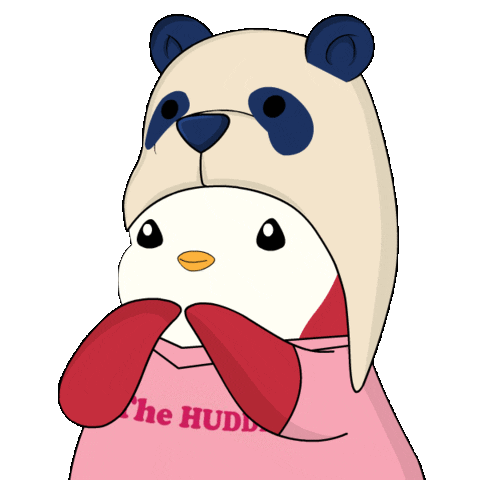 Well Done Wow Sticker by Pudgy Penguins