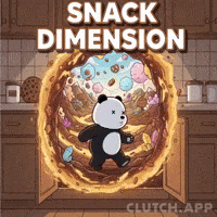 Panda Snack Time GIF by Kanpai Pandas
