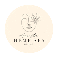 TheHempSpa beauty cbd hemp facials Sticker