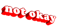 Red Sticker by AnimatedText