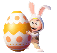 Happy Bunny Sticker by Play4Promo
