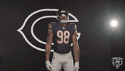 Flex Sweat GIF by Chicago Bears