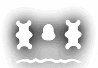 mask morph GIF by Neil Sanders