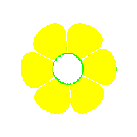 Flower Spinning Sticker by RetMod