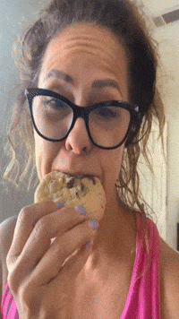 Cookie Monster Eating GIF by Tricia  Grace