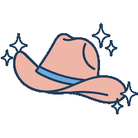 Pride Cowboy Hat Sticker by EqualityTexas
