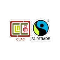 CLACcomerciojusto fairtrade clac comercio justo Sticker