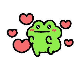 Fall In Love Heart Sticker