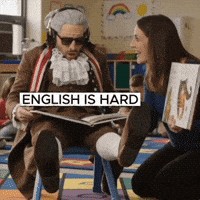 Stuttering English GIF