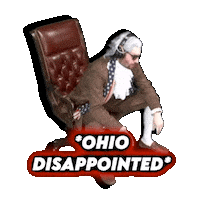 Disappointed Ohio Sticker