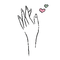 Hand Nails Sticker by Catherine Nail Collection