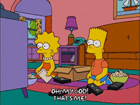 angry bart simpson GIF