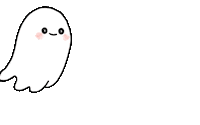 Halloween Ghost Sticker