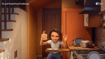 Eva Noblezada Luck GIF by Apple TV+