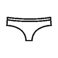ROOXS underwear string tanga unterwasche Sticker